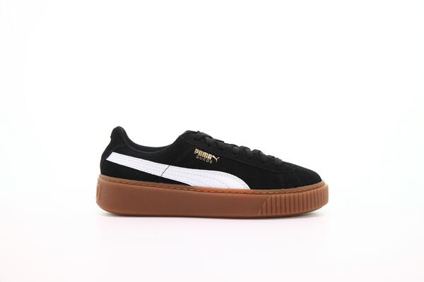 Puma suede cheap platform junior